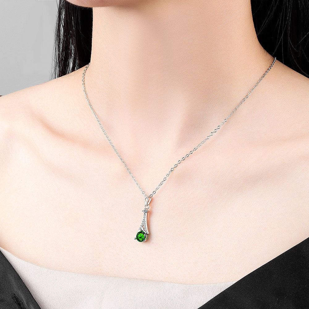 S925 Sterling Silver Necklace Women LadyShow.Store