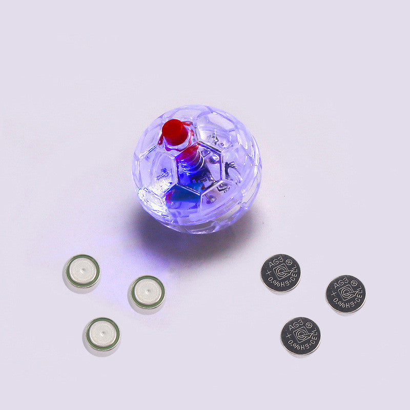Cat Dog Toy Ball New Fashion Glowing Transparent Plastic Ball Pet Interactive Toy Funny Training Cat GlowBalls Toys Pet Products Pets Fashion