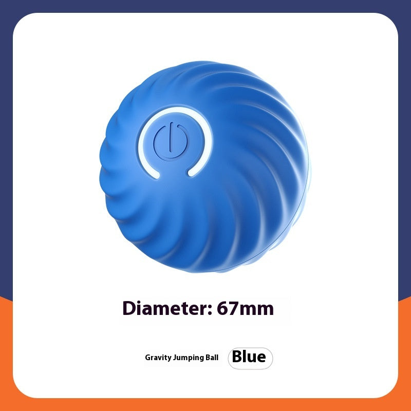 Gravity Jumping Ball Smart Rechargeable Dog Toy Pets Fashion