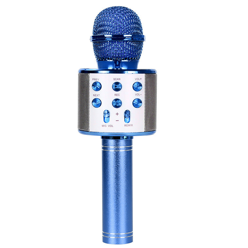 Wireless Bluetooth Colorful Light Microphone CJD2