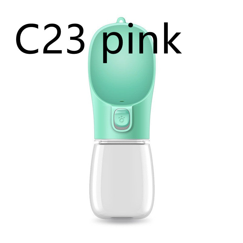 Pets Go Out Portable Water Cup Dog Waterer Feeding Water Bottle Pet Supplies Pets Fashion