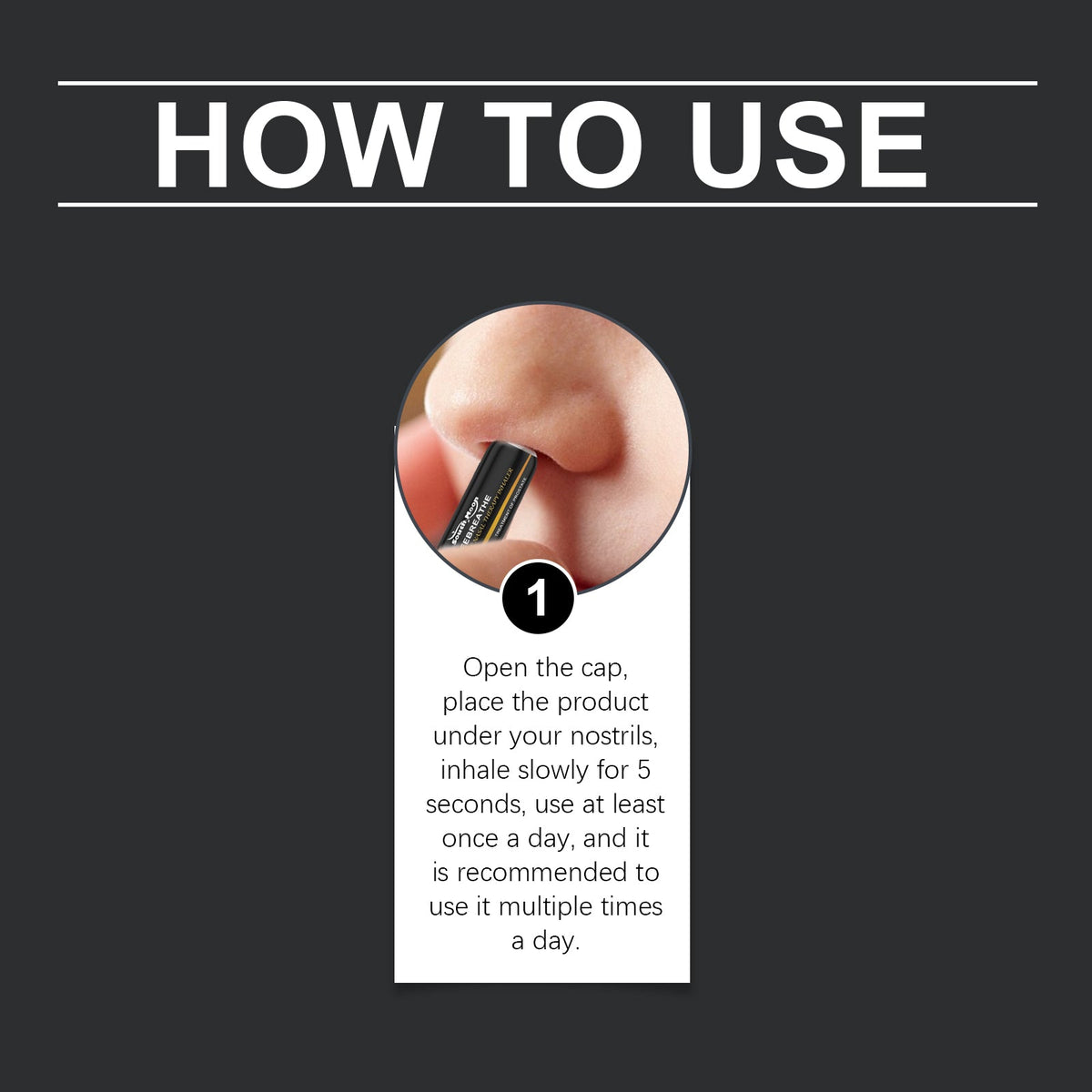 Men S Relaxing Inhalation Stick 1.8ml Box Tri Light Beauty