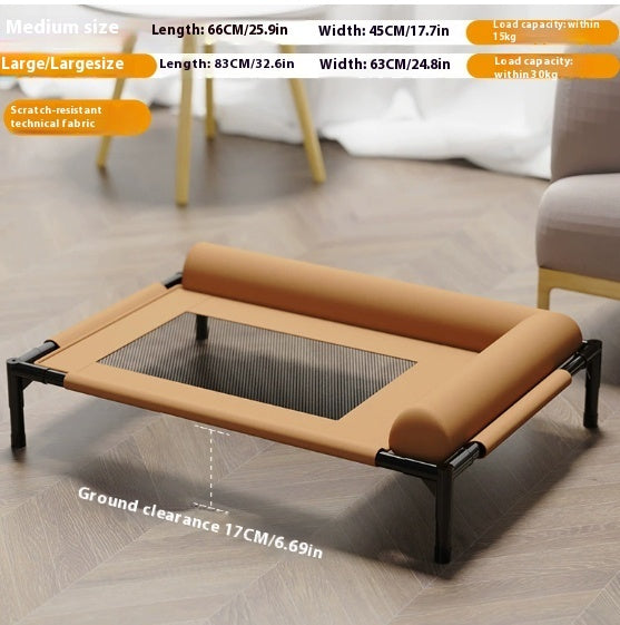 Dog Camp Bed Removable And Washable Moisture-proof Pet Bed Pets Fashion