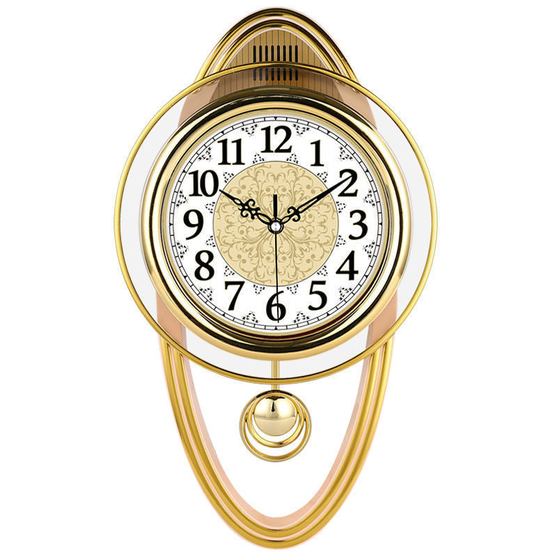 Vintage Swing Silent Quartz Wall Clock