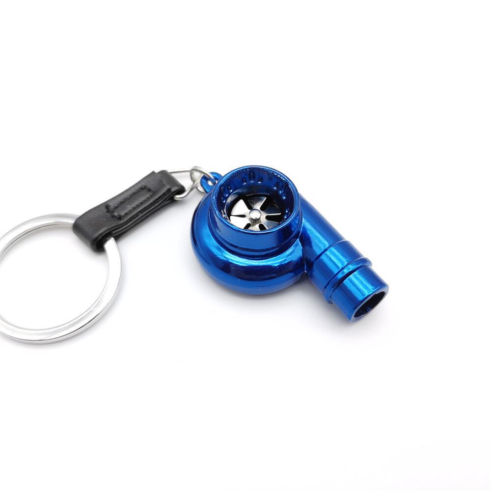 Car Turbo Whistle Modeling Simulation Alloy Metal Keychains LadyShow.Store