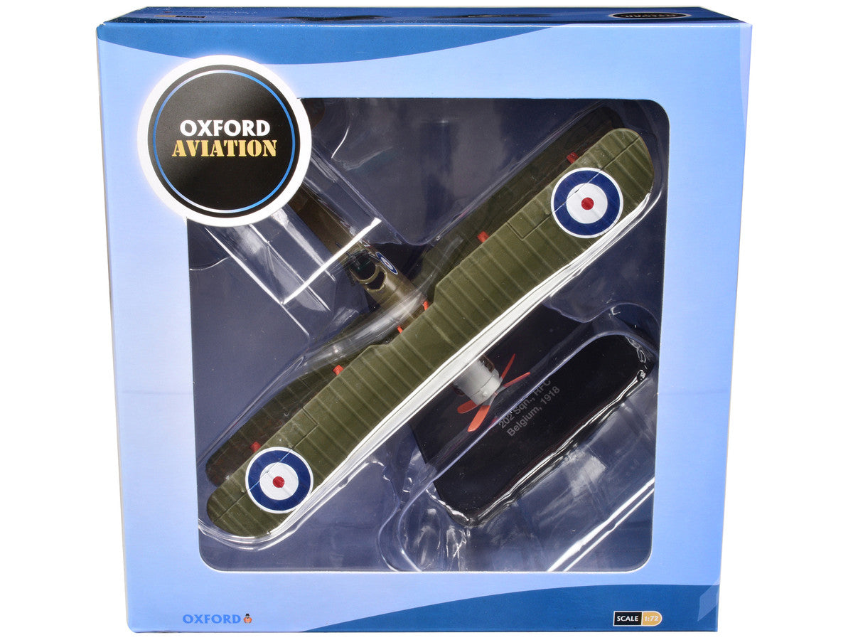 Airco DH4 Bomber Plane "202 Squadron RFC" (1918) "Oxford Aviation" Series 1/72 Diecast Model Airplane by Oxford Diecast LuxuryLifeWay Online Store