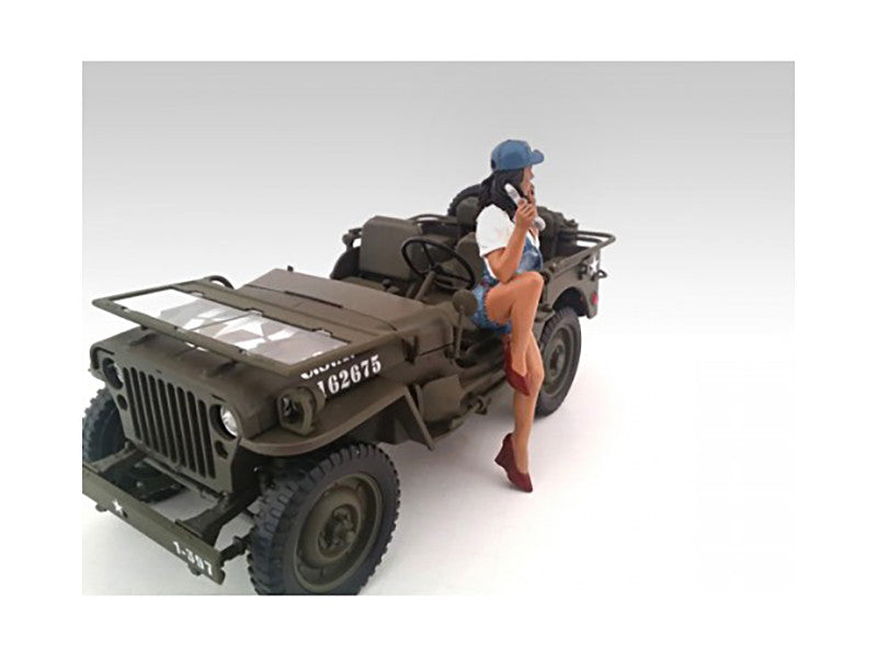 Lady Mechanic Jessie Figure for 1/18 Scale Models by American Diorama LuxuryLifeWay Online Store