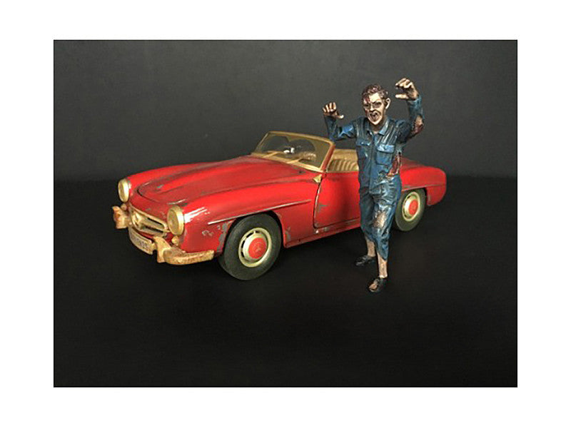 Zombie Mechanic Figurine II for 1/18 Scale Models by American Diorama LuxuryLifeWay Online Store