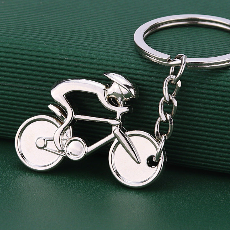 Mini Bicycle Metal Keychains Pendant Tourist Souvenir LadyShow.Store