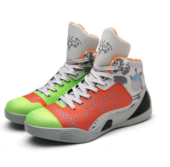 Couple High Top Basketball Shoes - Graffiti Style LadyShow.Store