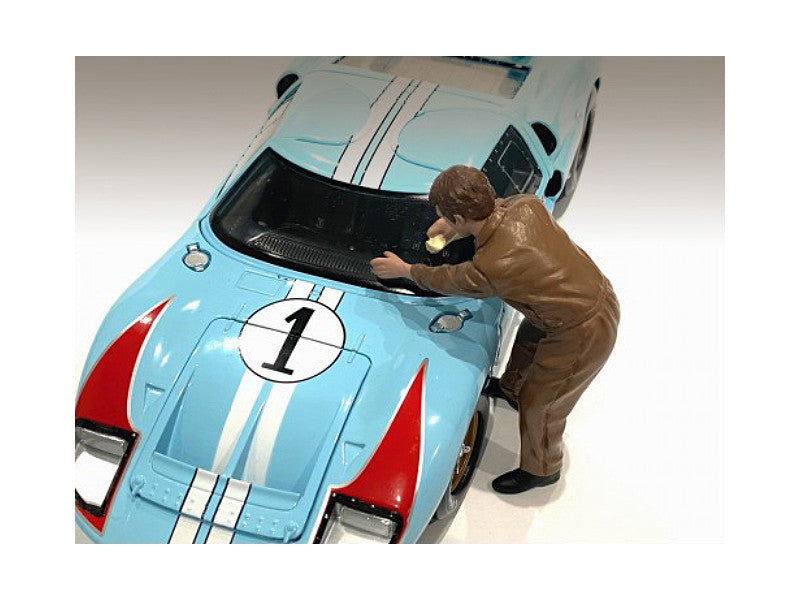 "Race Day 1" Figurine V for 1/18 Scale Models by American Diorama LuxuryLifeWay Online Store