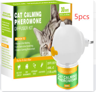Pet Cat And Dog Anti-stress Mood Soothing Agent Aromatherapy Diffuser Pets Fashion