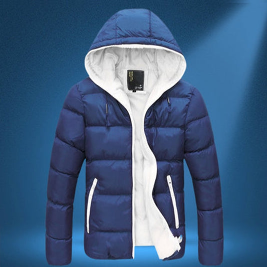 Autumn and winter men's cotton jacket hooded CJD