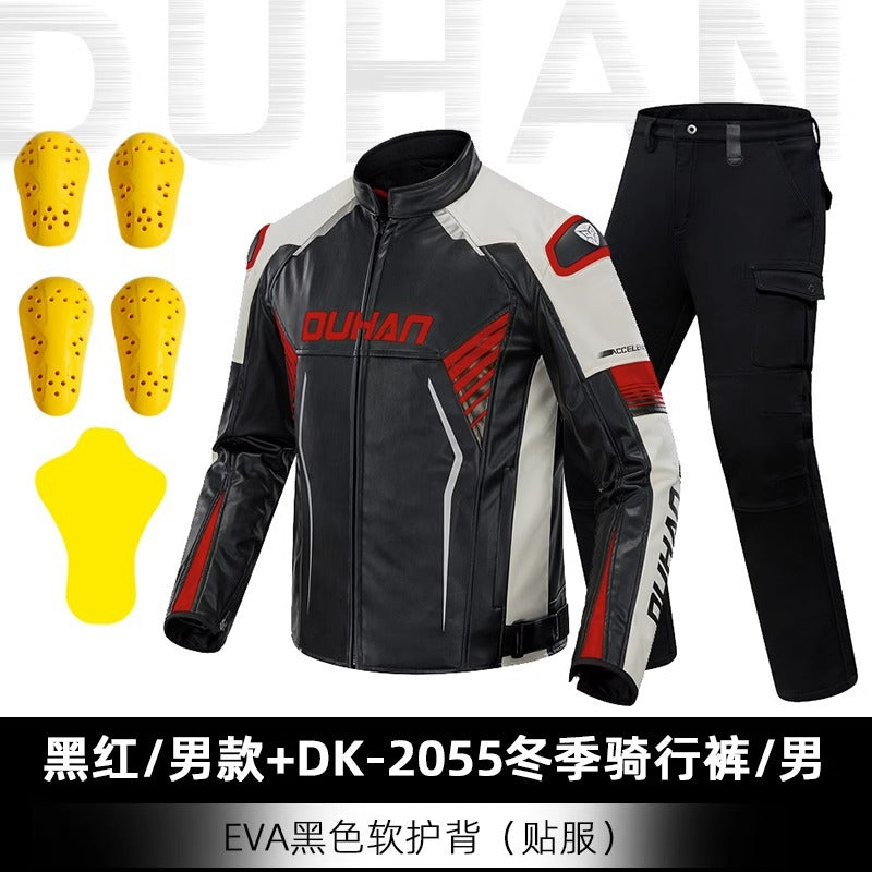 Duhan Motorcycle Jacket and Pants Winter Riding Gear Pi-Mart