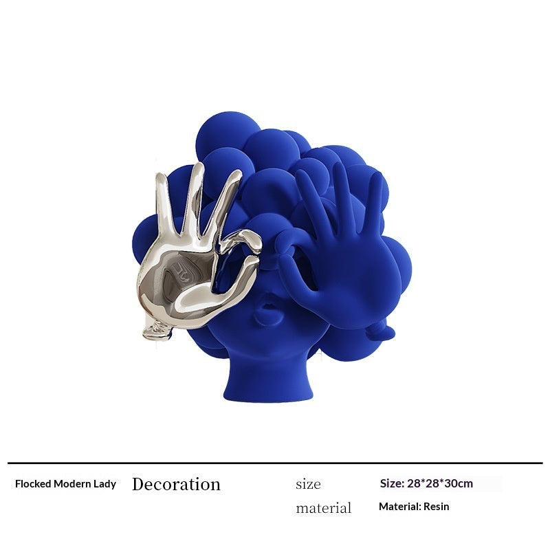High-end Abstract Human Sculpture Artwork PearlNestDecor.com