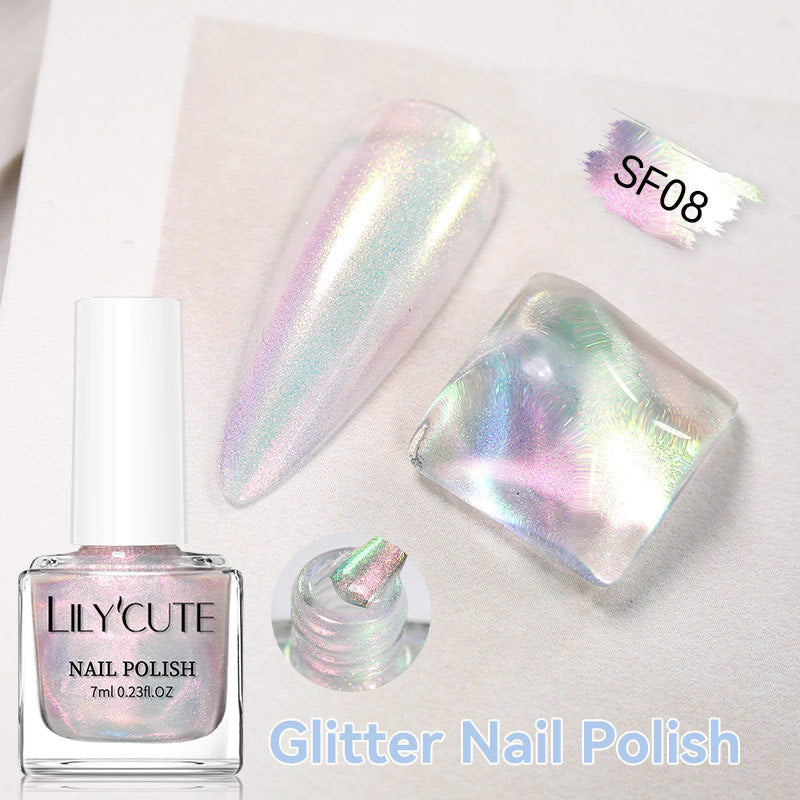 Quick-dry Metallic Mirror Nail Polish, No Baking Required LadyShow.Store