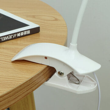 1pcs Flexible LED Desk Clip-on Lamp Bed Beside Eye Protection Reading USB Table Light LuxuryLifeWay Online Store