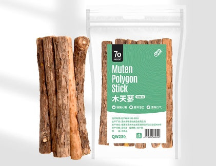 Wooden Polygonum Molar Stick Cat Toy Tooth Cleaning Kitten Bite-resistant Catnip Teasing Snacks Pets Fashion