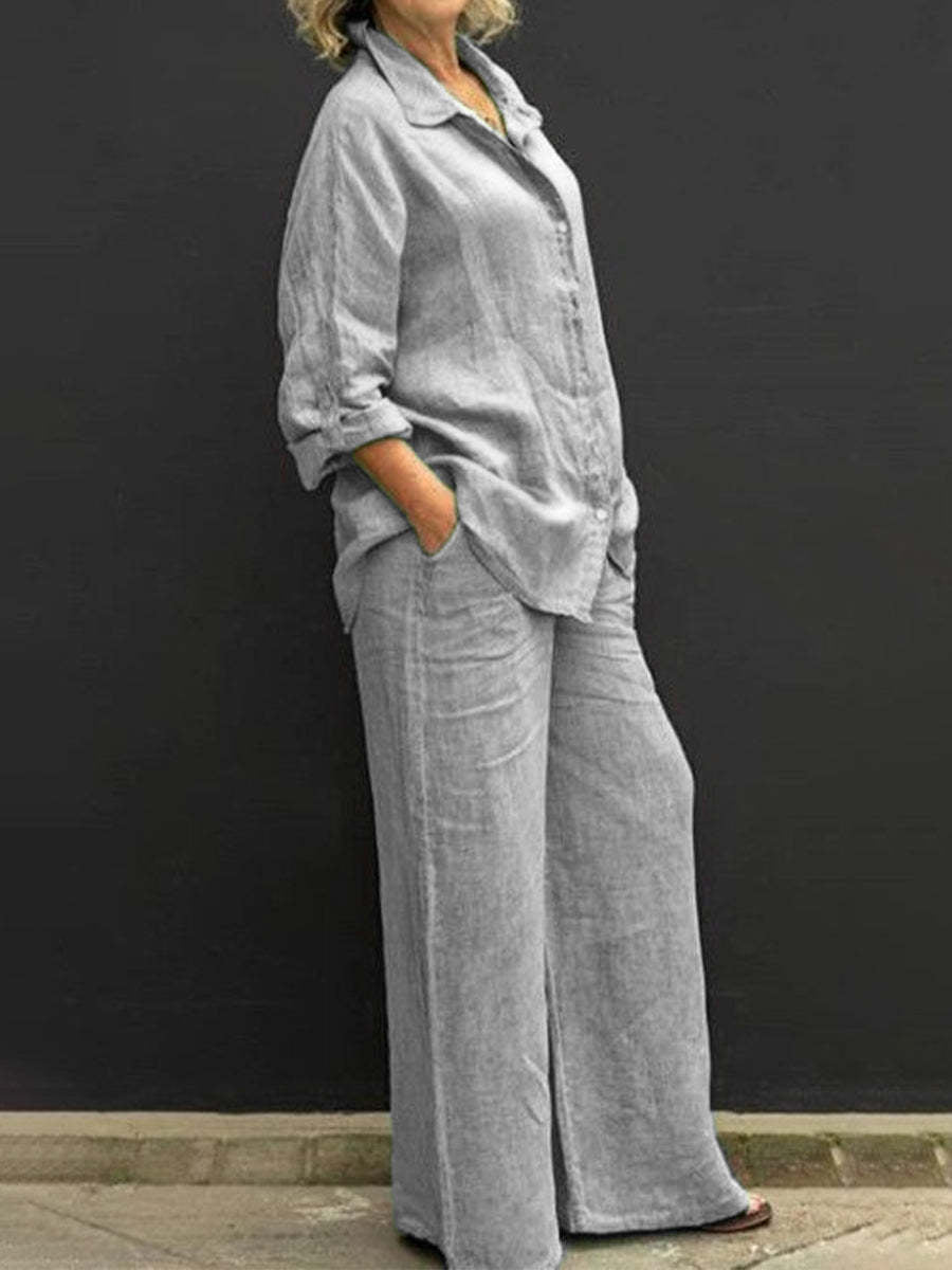 Women's Casual Urban Shirt Set NorixaFashion.com