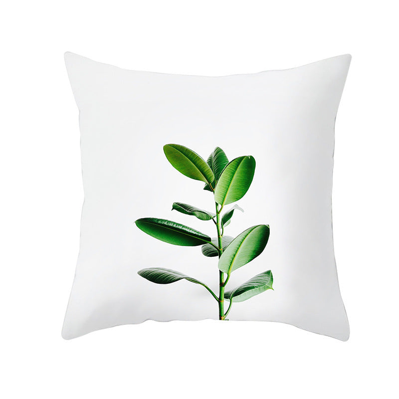 Tropical Plants Pillowcase Decor PearlNestDecor.com