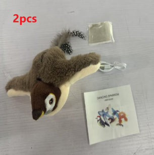 Pet Plush Toy Making Sound Electric Fish Jumping Winged Bird Pets Fashion