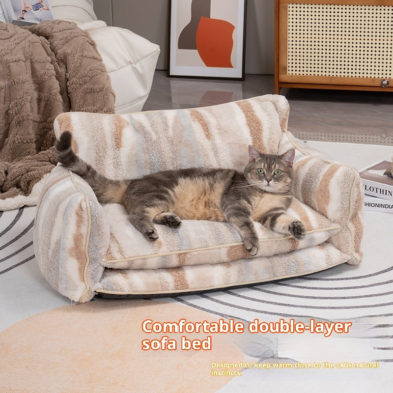 Pet Sofa Fully Removable And Washable Doghouse Cathouse Pets Fashion