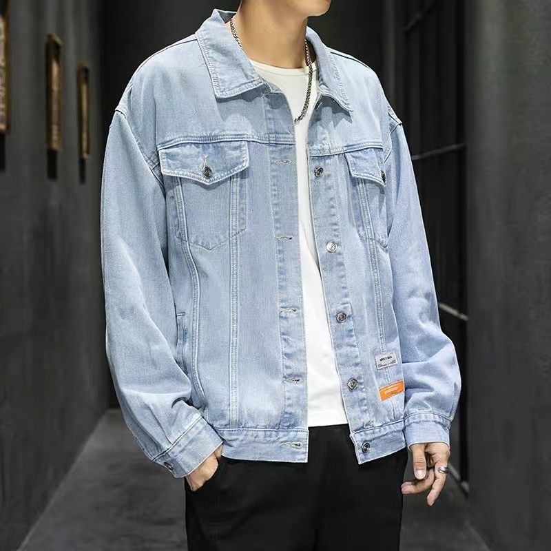 Men's Casual Denim Jacket Pi-Mart