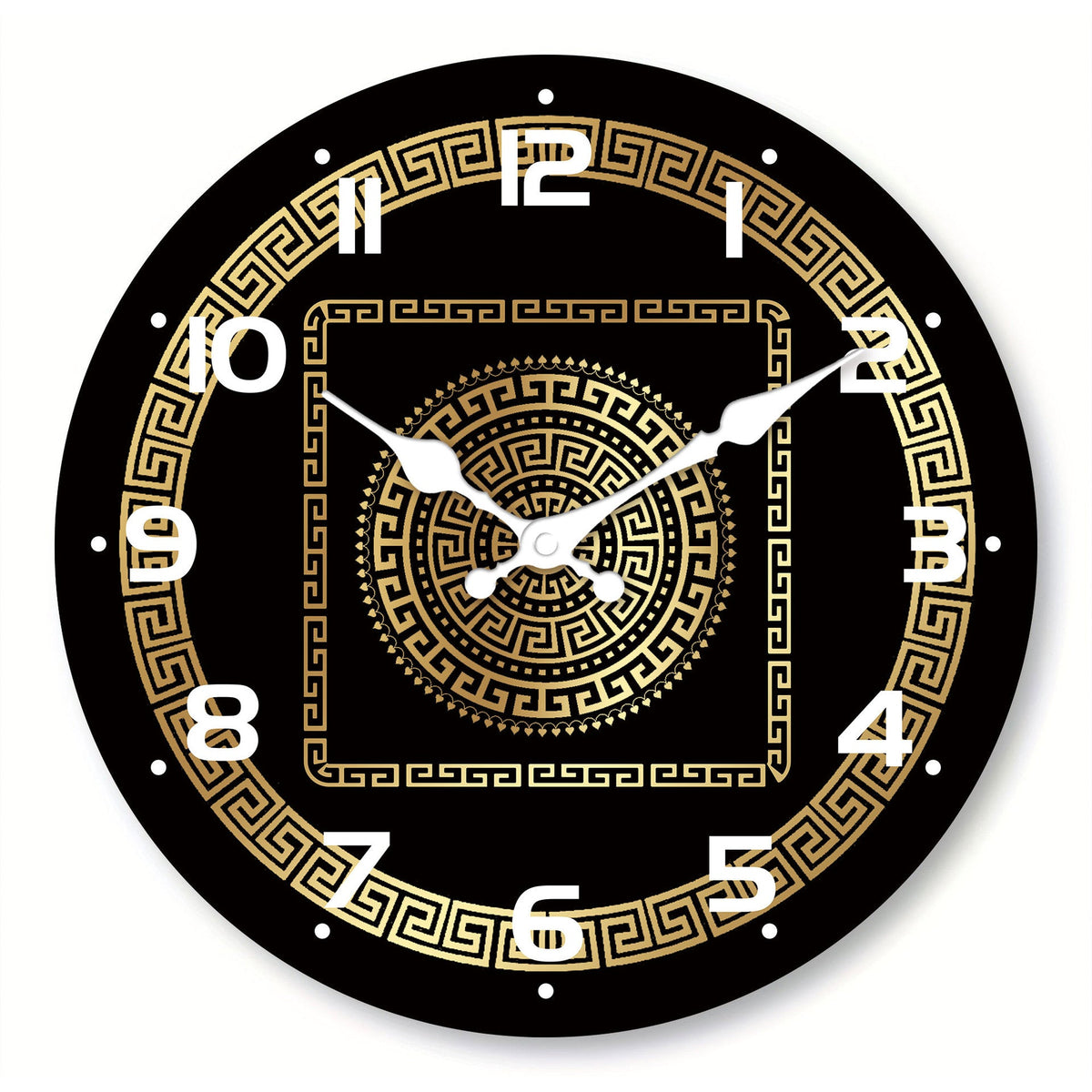 Retro Wall Clock Minimalist Creative Home PearlNestDecor.com