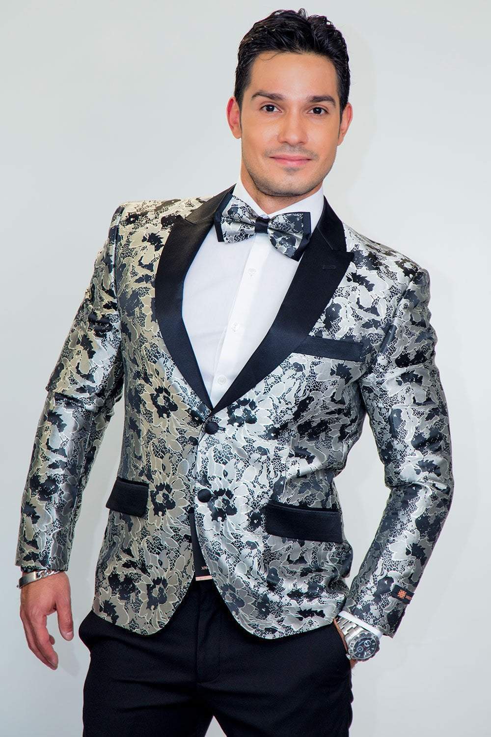 "Amsterdam" Tuxedo Jacket Peak LuxuryLifeWay Online Store