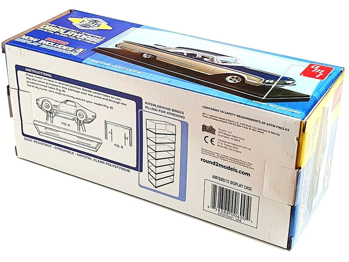 Collectible Display Show Case for 1/24-1/25 Scale Model Cars by AMT LuxuryLifeWay Online Store