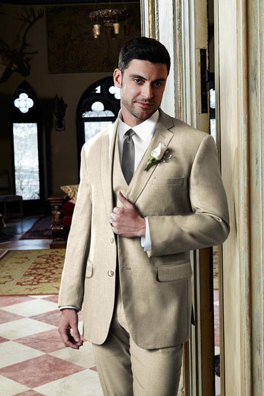 "Aspen" Tan Suit Jacket Notch (Separates) LuxuryLifeWay Online Store