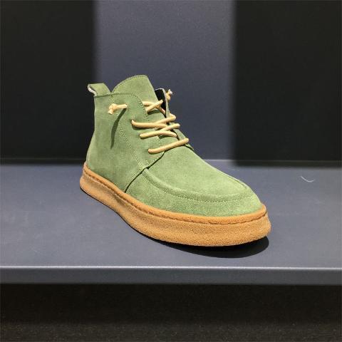 Trendy Casual High-Top Thick Sole Shoes LadyShow.Store