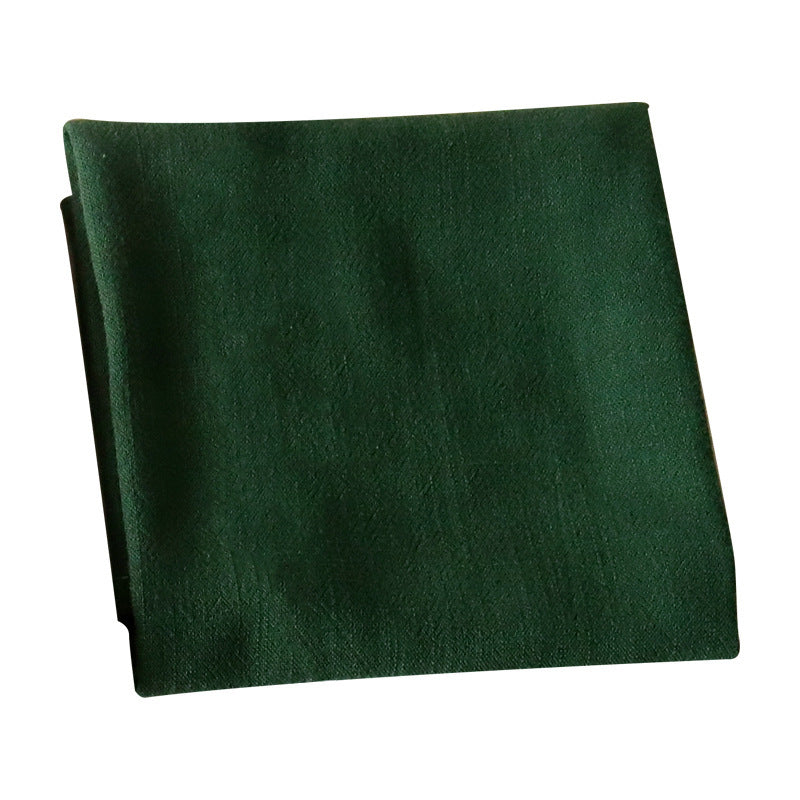 Plain Cotton Linen Cloth Art Home Kitchen Napkins PearlNestDecor.com