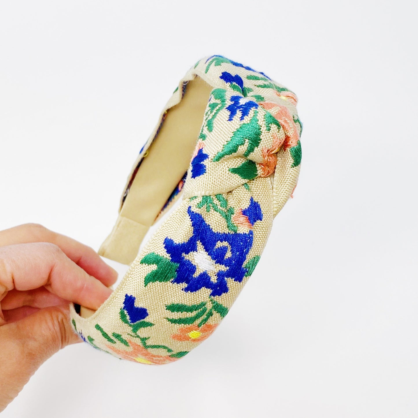 French Floral Embroidered Headband LadyShow.Store