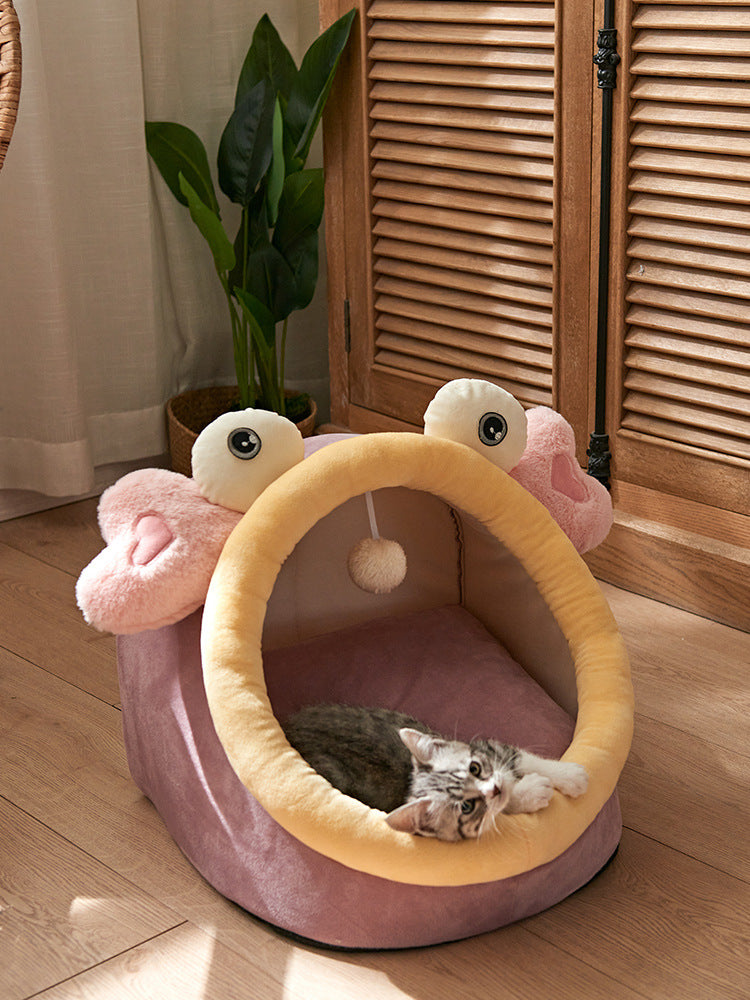 Universal Four Seasons Cat House Bed - Removable & Washable Best YouTube Store