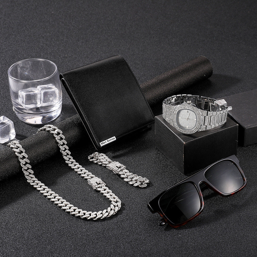 5-piece Men's Watch Gift Box Set LuxuryLifeWay Online Store