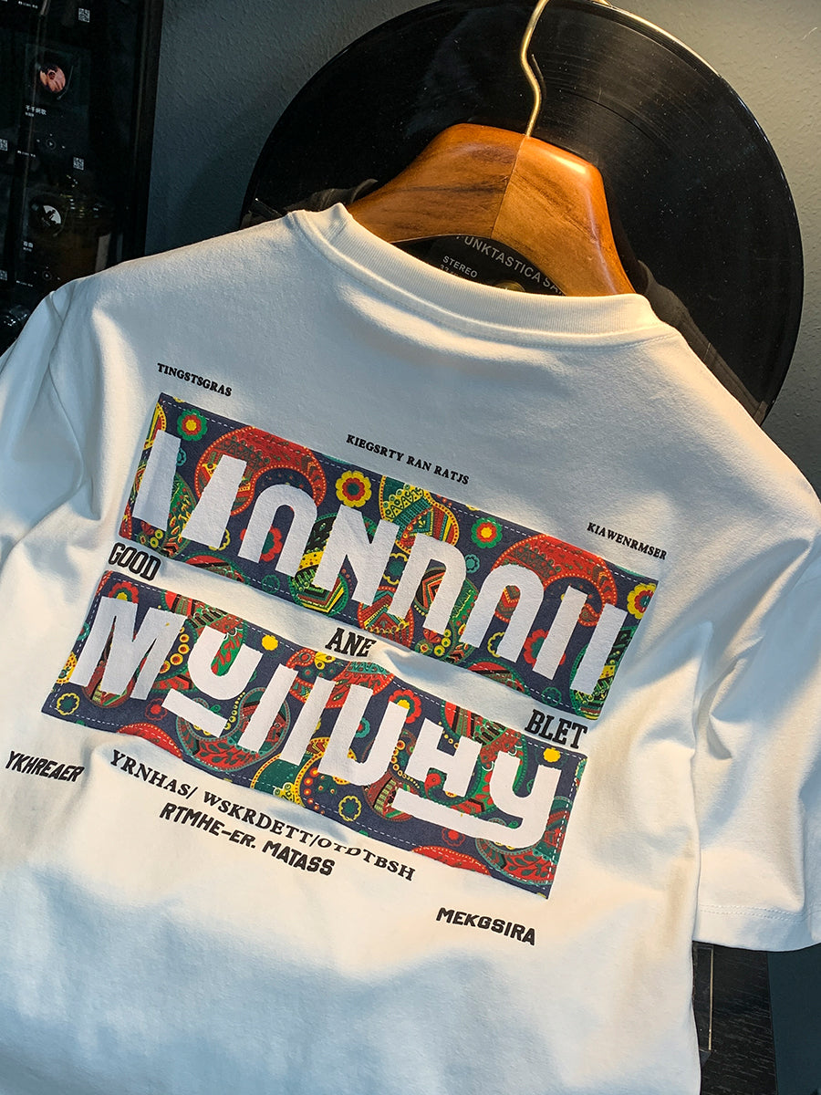 Men's The Blockbuster Printed T-Shirt - 100% Cotton Pi-Mart
