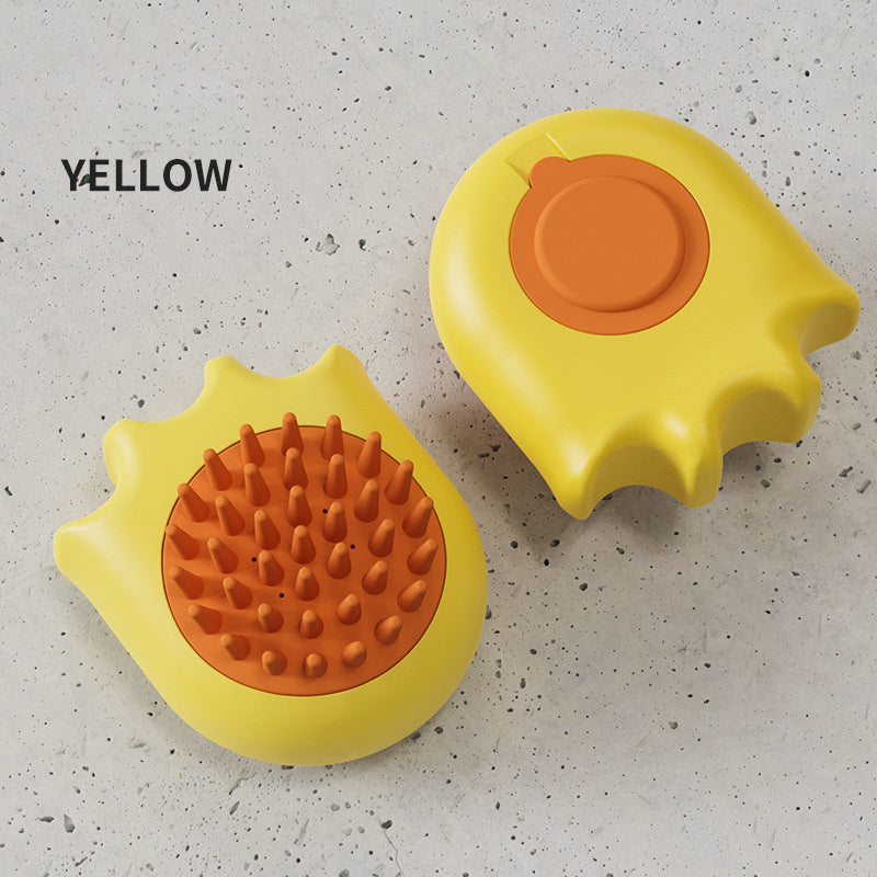 Pet Bath Brush Massage Brush Massage Comb Cat And Dog Bath Brush Pet Cleaning Supplies With Shampoo Box Pet Dog Brush Pets Fashion