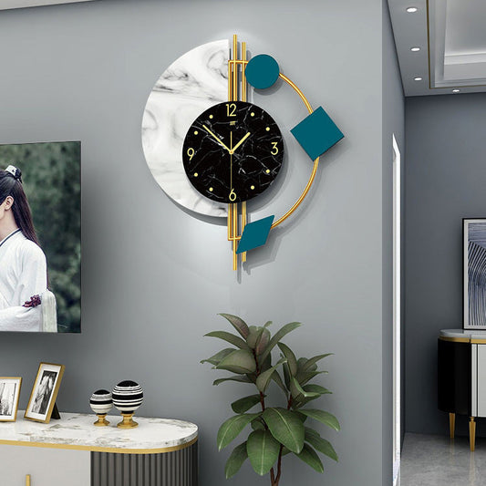 Living Room Stylish Home Decor Creative Simple Quartz Wall Clocks PearlNestDecor.com