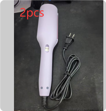 Hair Curling Iron 32mm Deep Wave Hair Curler 4 Temperature Adjustable Fast Heating Crimping Iron Styler Wand For All Hair Style LadyShow.Store