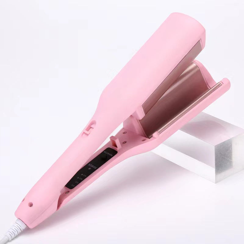 Hair Curling Iron 32mm Deep Wave Hair Curler 4 Temperature Adjustable Fast Heating Crimping Iron Styler Wand For All Hair Style LadyShow.Store