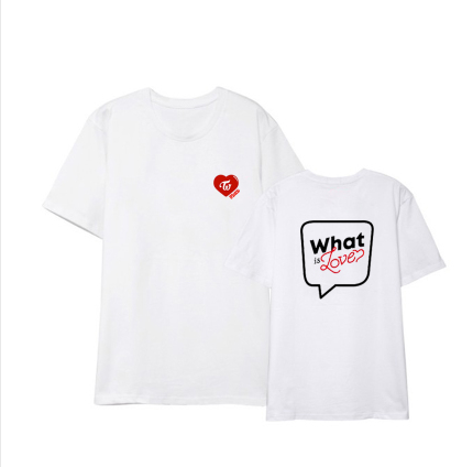 TWICE "What is Love" Concert Merchandise T-Shirt Pi-Mart