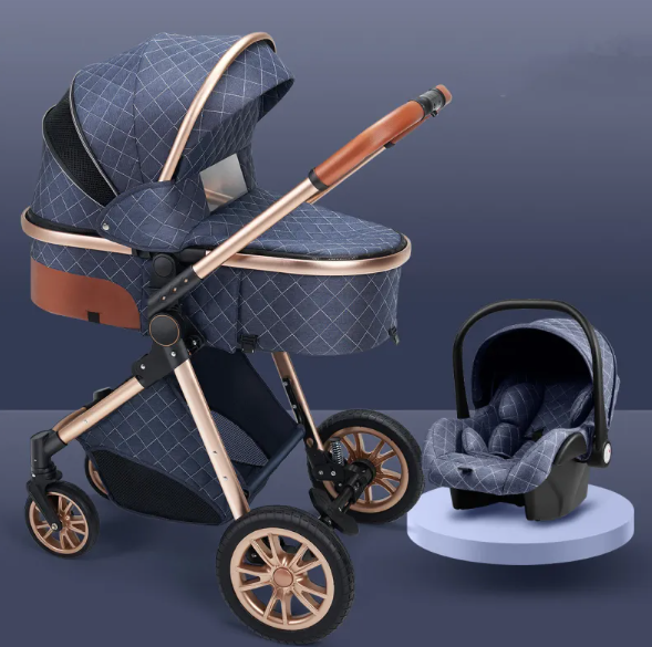 Stylish High View Stroller Lightweight Folding LuxuryLifeWay Online Store
