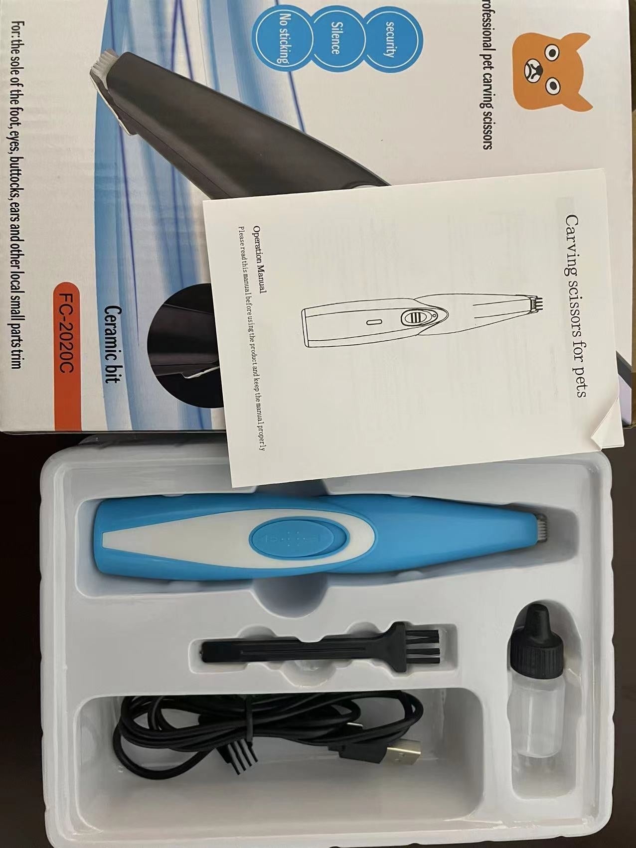 Pet Hair Clipper Pet Hair Shaver Electric Clipper Pet Shaver Pets Fashion