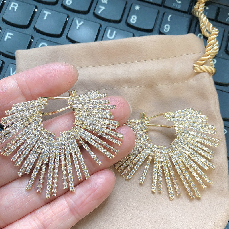 Women's Fashion New Heavy Industry Earrings