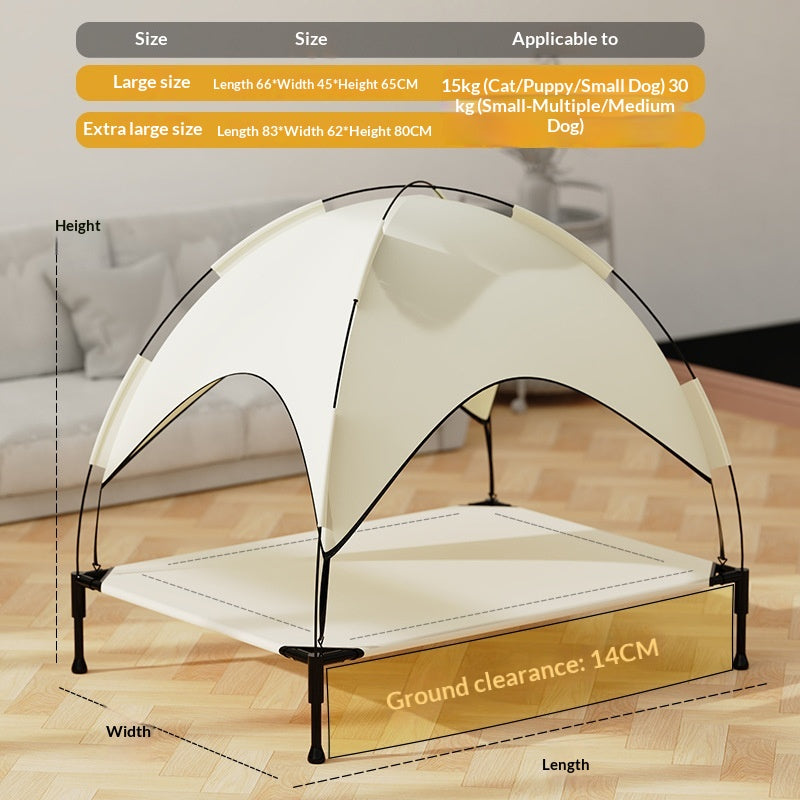 Cat Bed, Pet Camping Bed, Large Tent, All-season, Washable, Puppy Bed Pets Fashion