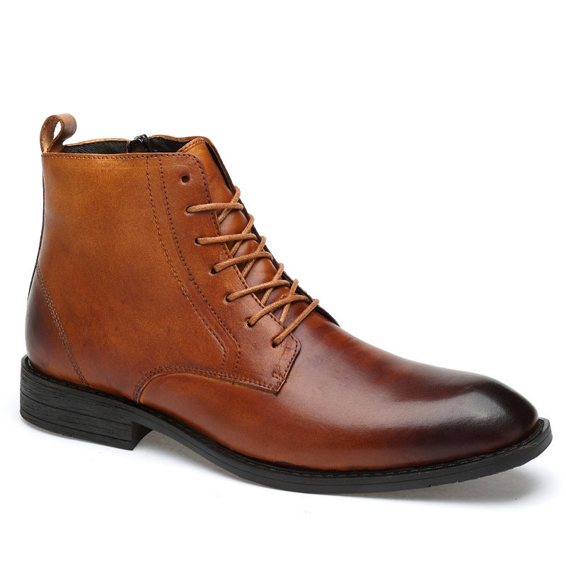 Men's High-Top Business Shoes Best YouTube Store