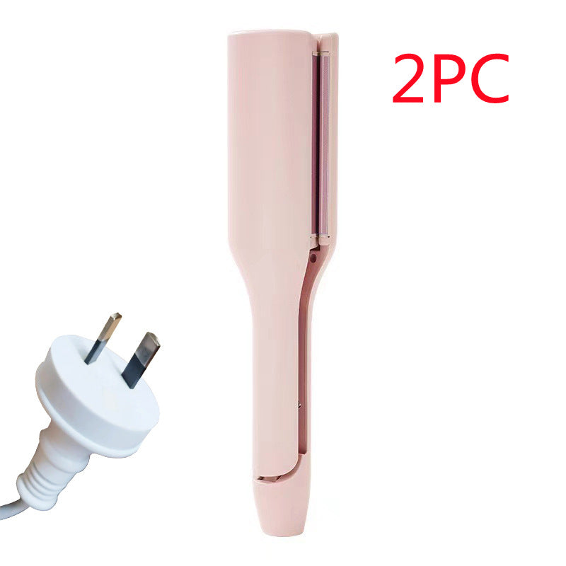 Hair Curling Iron 32mm Deep Wave Hair Curler 4 Temperature Adjustable Fast Heating Crimping Iron Styler Wand For All Hair Style LadyShow.Store