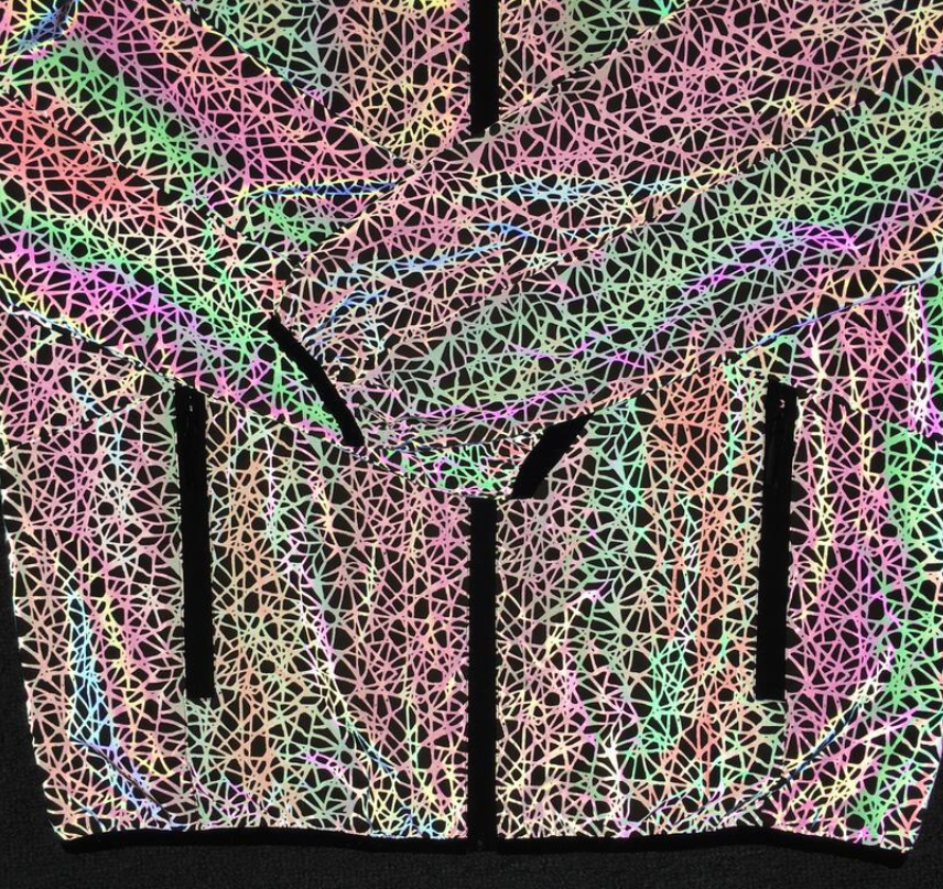 Colorful Reflective Jacket for Streetwear and Casual Use Pi-Mart