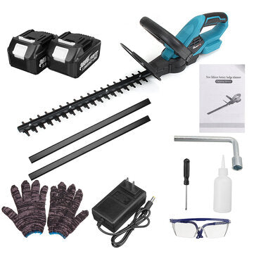 1400W 6000rpm 510mm Blade Wireless Hedge Trimmer electric hedgerow machine trimming Tool LuxuryLifeWay Online Store
